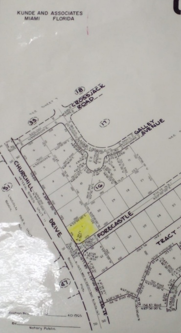 BB-096 CHESAPEAKE SUBDIVISION BLOCK 16 LOT # 1 FOR SALE.